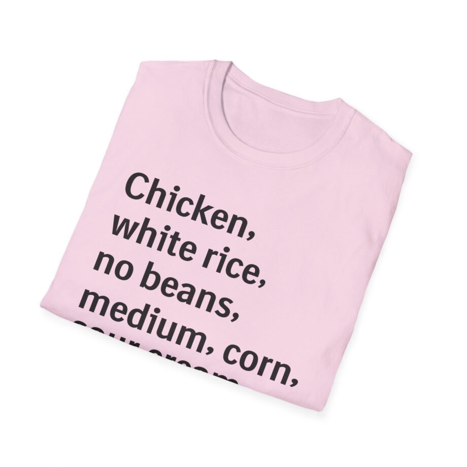 Chipotle Custom Order Unisex Softstyle T-shirt