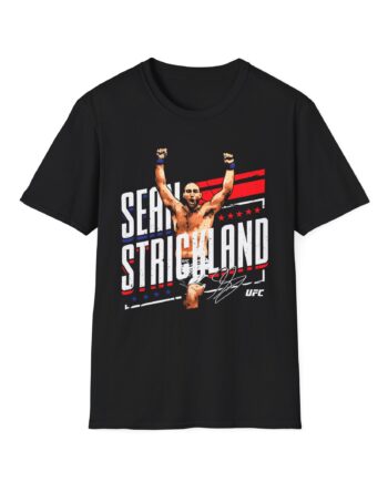 Sean Strickland Stars & Stripes Unisex Softstyle T-shirt