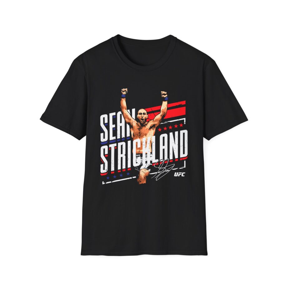 Sean Strickland Stars & Stripes Unisex Softstyle T-shirt