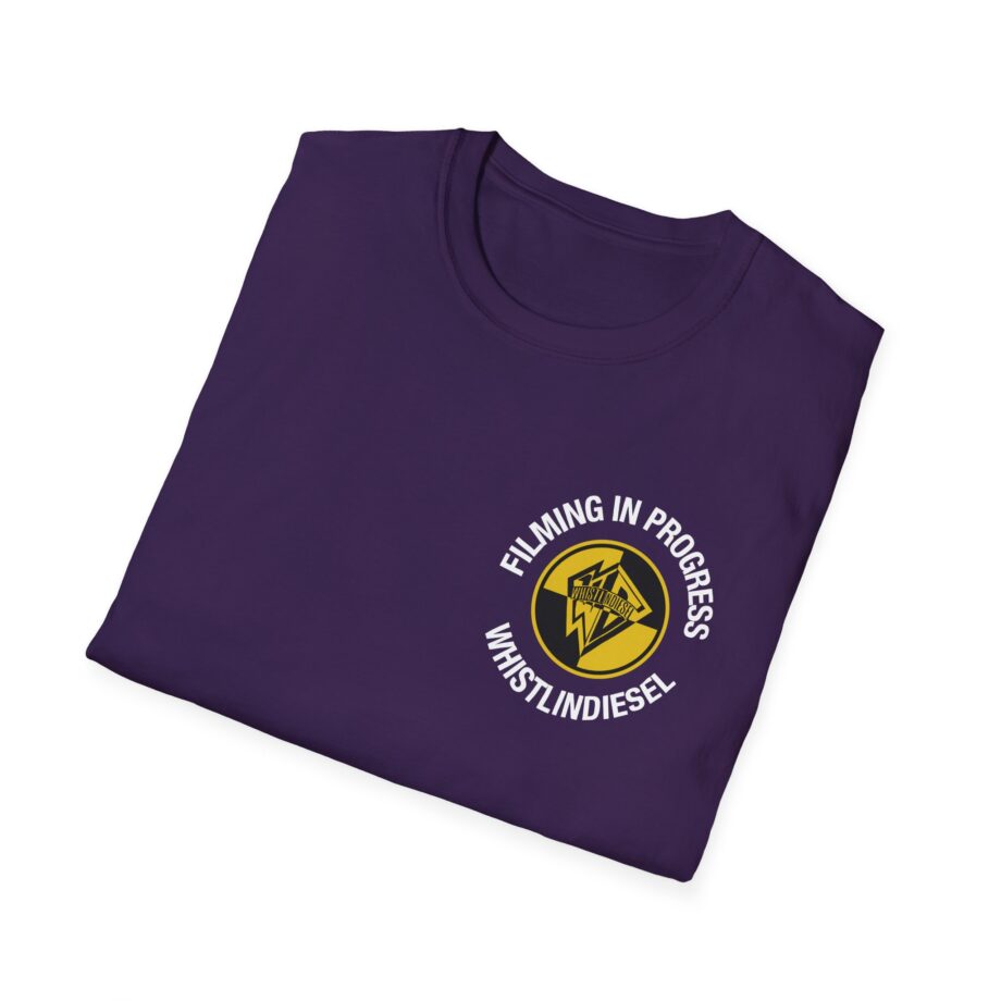 Whistlindiesel Filming in Progress Unisex Softstyle T-shirt