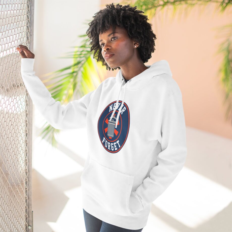 Trevor Bauer Never Forget Three-panel Fleece Hoodie
