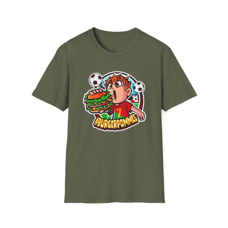Burger Pommes  Unisex Softstyle T-Shirt