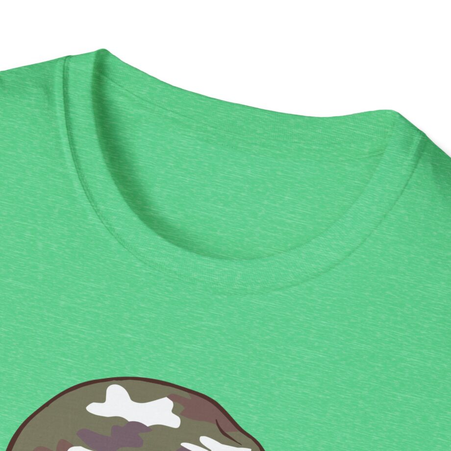 Jackass Camouflage Helmet Unisex Softstyle T-Shirt