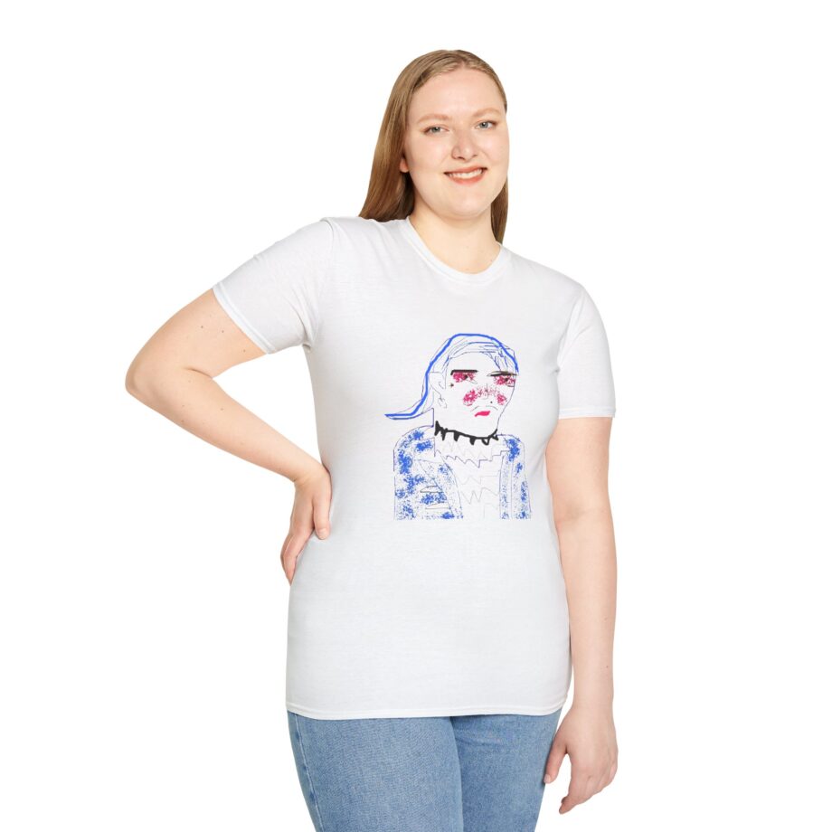 Dorian Electra Flamboyant Shitty Unisex Softstyle T-shirt