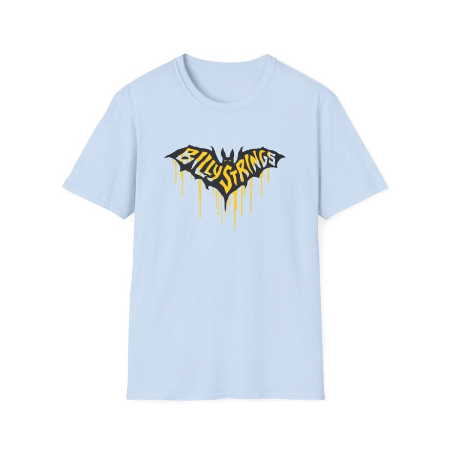 Billy Strings Austin Bat Tee (Attak / Casper Herselman) Unisex Softstyle T-Shirt