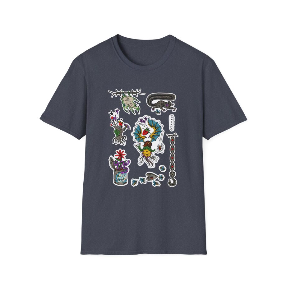 Billy Strings Flash Sheet Unisex Softstyle T-shirt