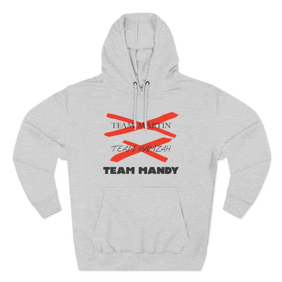 Slushy Noobz Team Mandy Three-panel Fleece Hoodie