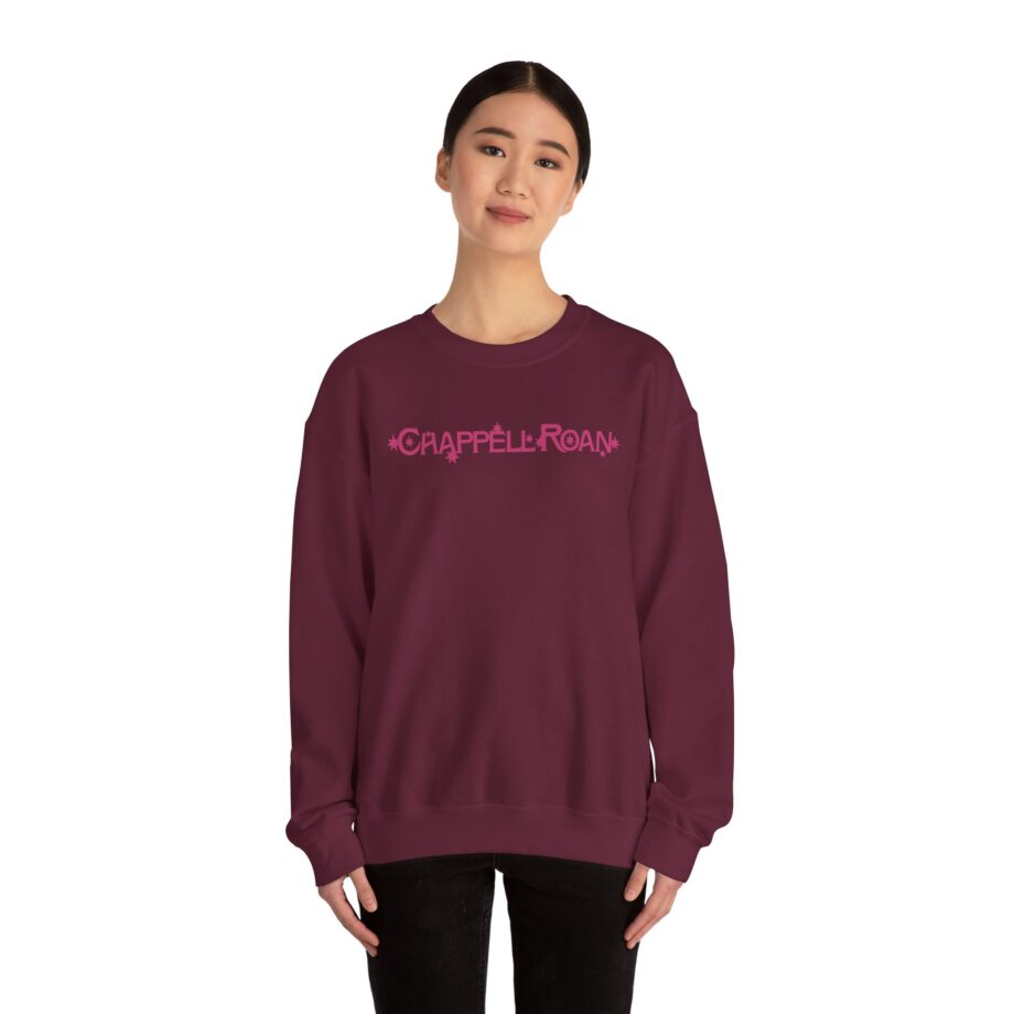 Chappell Roan Black Unisex Heavy Blend Crewneck Sweatshirt