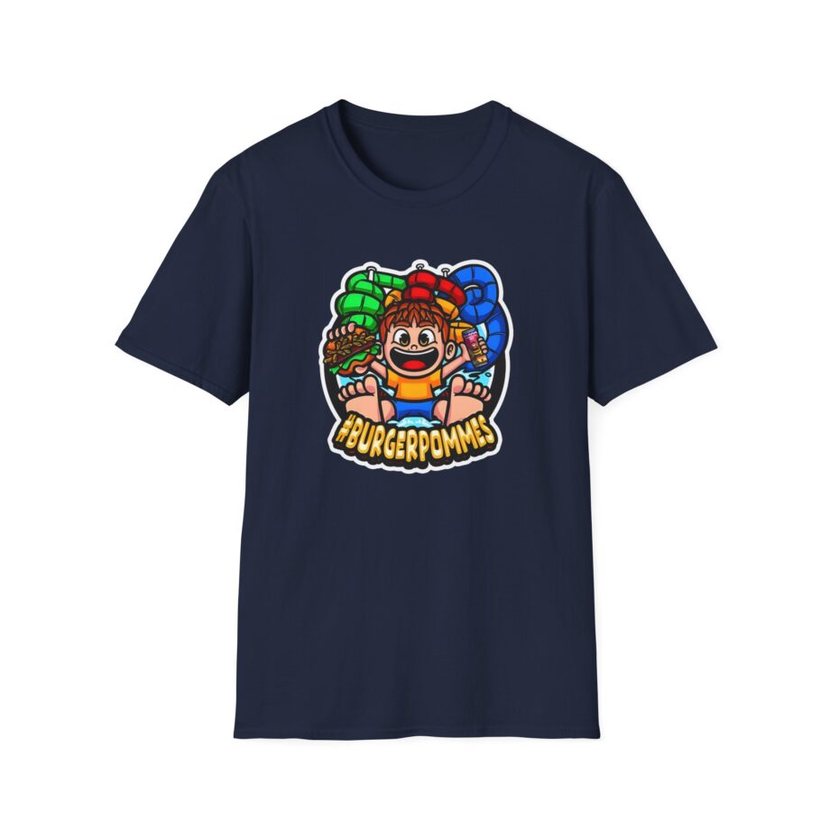 Burger Pommes  Unisex Softstyle T-Shirt