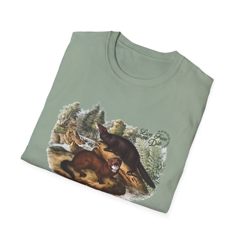 Live Free or Die in Mogul Hampshire Unisex Softstyle T-shirt