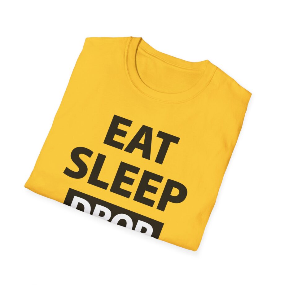 Morgz Eat Sleep Drop Repeat Unisex Softstyle T-Shirt