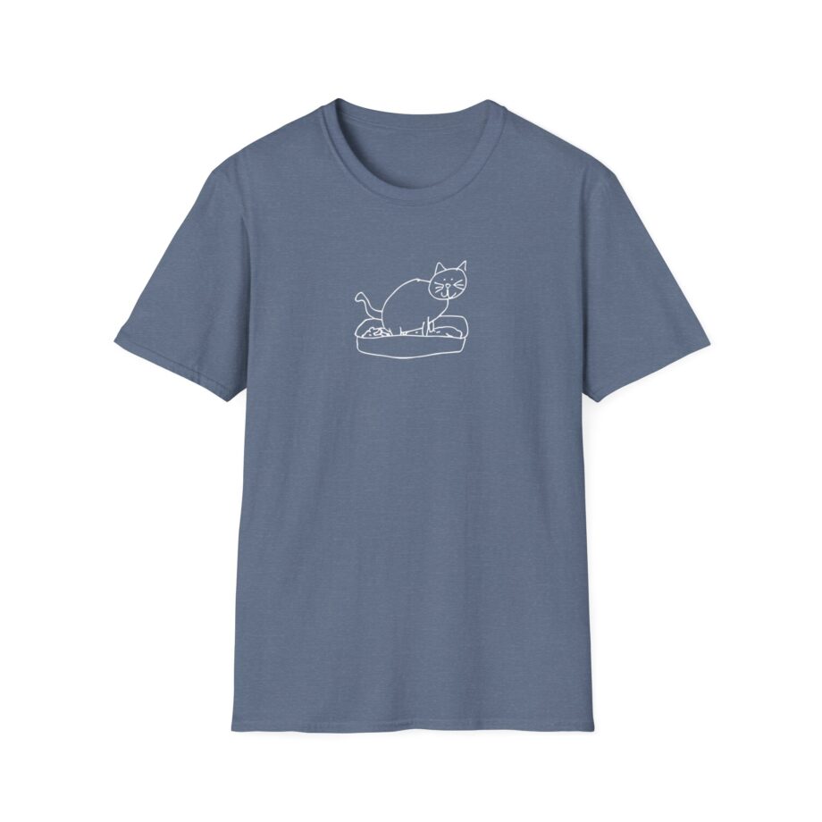 William Osman Cat Litter Unisex Softstyle T-Shirt
