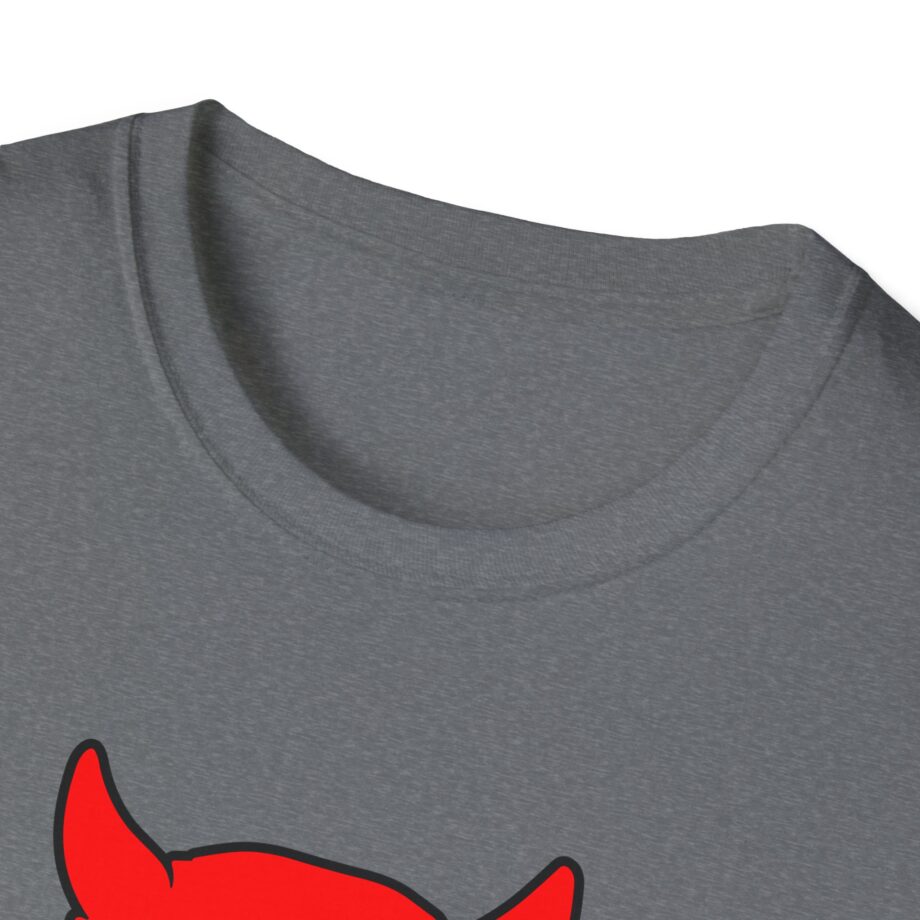 Jackass Devil Horns Skull & Crossbones Unisex Softstyle T-Shirt