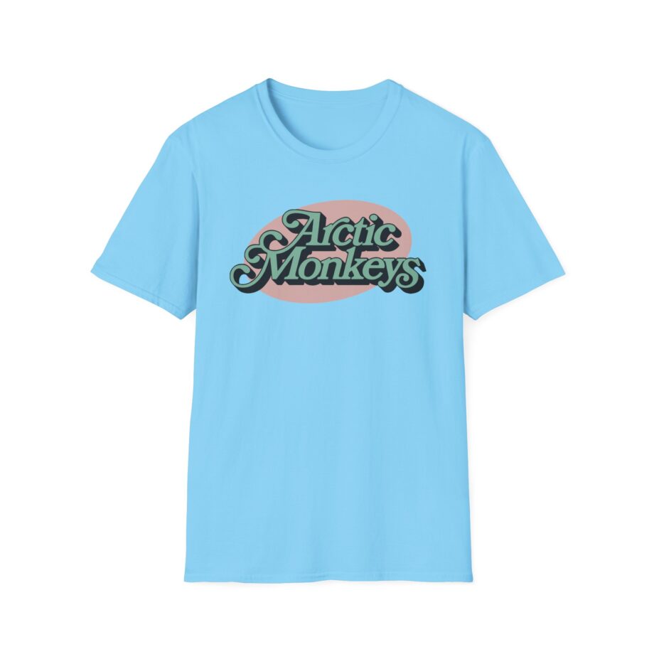 Arctic Monkeys Ornate Logo Unisex Softstyle T-shirt
