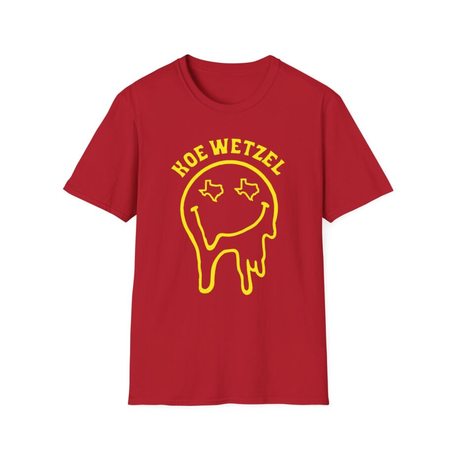 Koe Wetzel Drippy Smiley Unisex Softstyle T-shirt