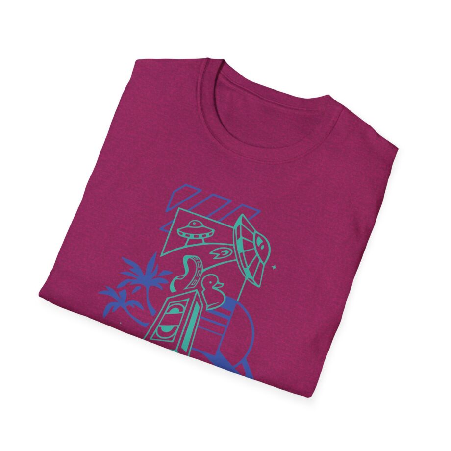 Quackity Cali Neon Unisex Softstyle T-shirt