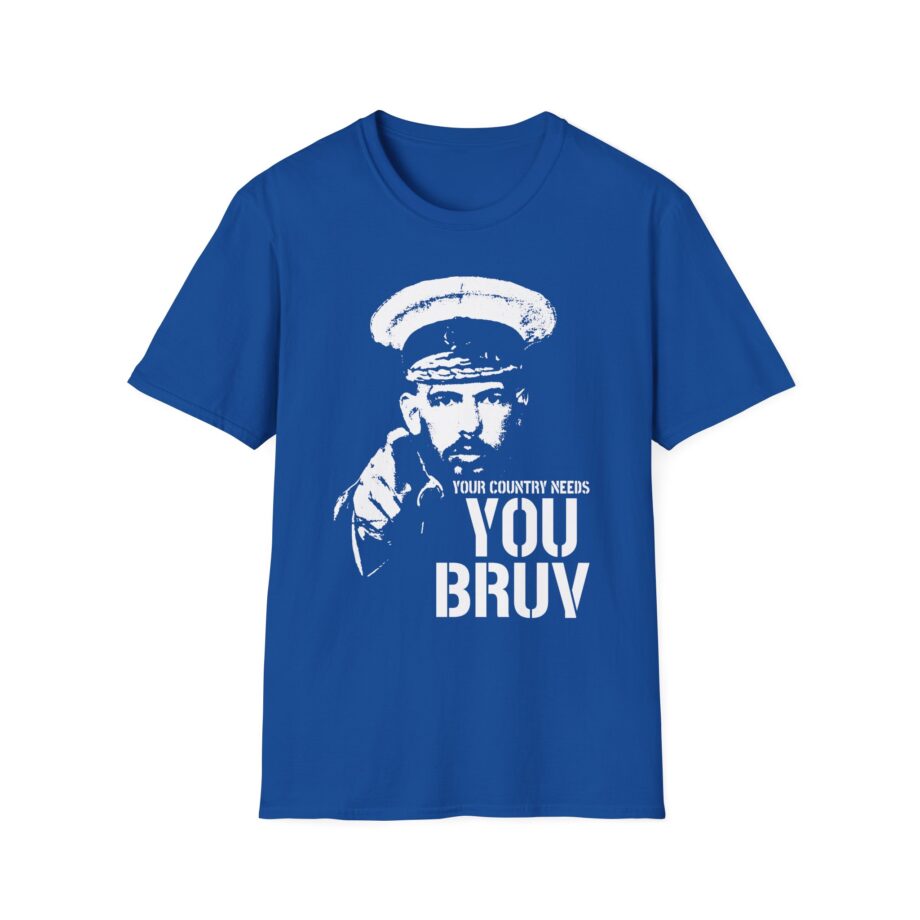 Andrew Tate Your Country Needs You Bruv Unisex Softstyle T-shirt