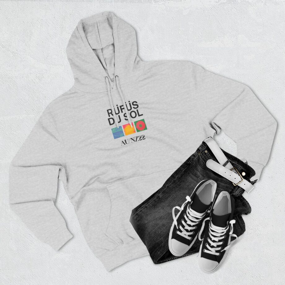 Rufus Du Sol Three-Panel Fleece Hoodie