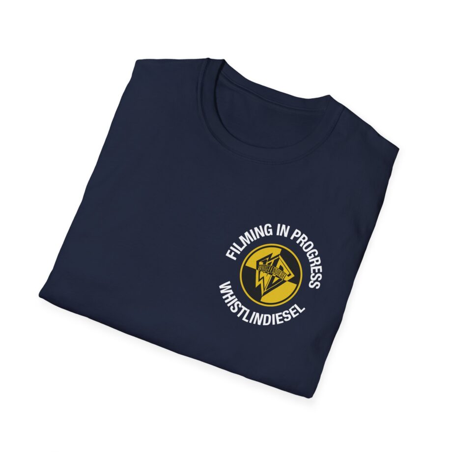Whistlindiesel Filming in Progress Unisex Softstyle T-shirt