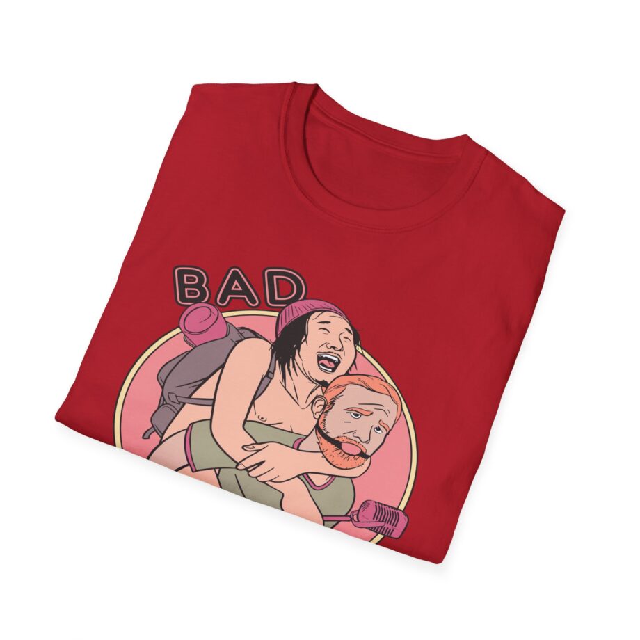 Andrew Santino Piggy Back Bad Friends Podcast Unisex Softstyle T-shirt