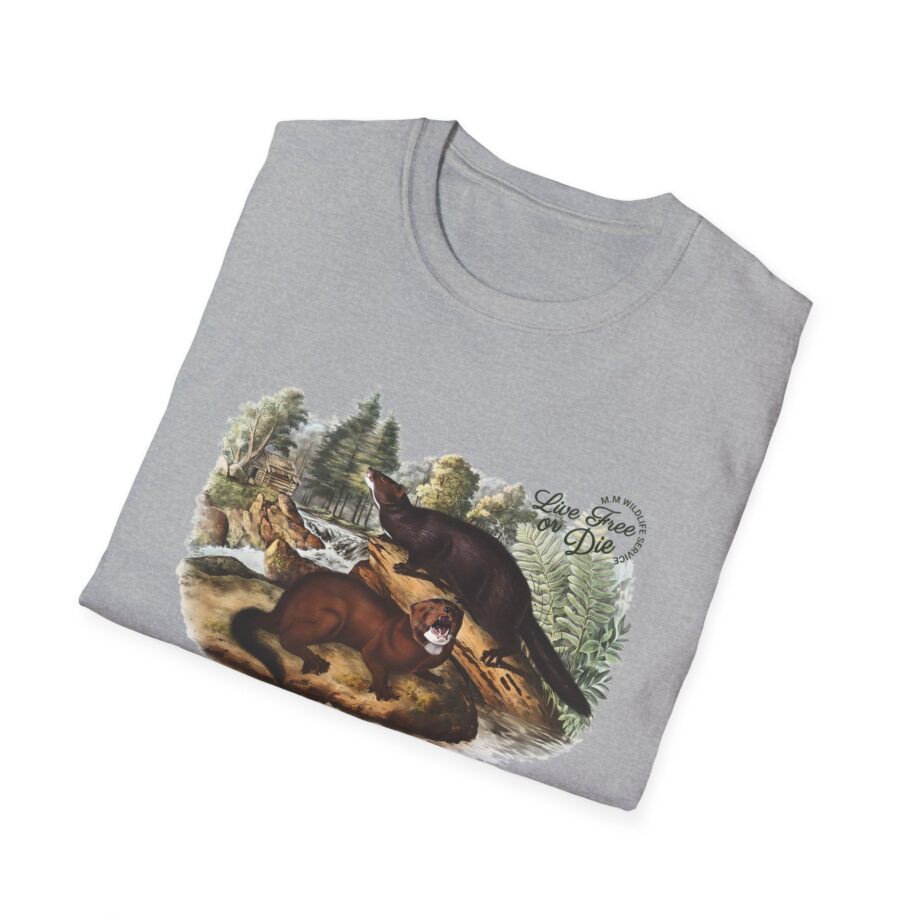 Live Free or Die in Mogul Hampshire Unisex Softstyle T-shirt