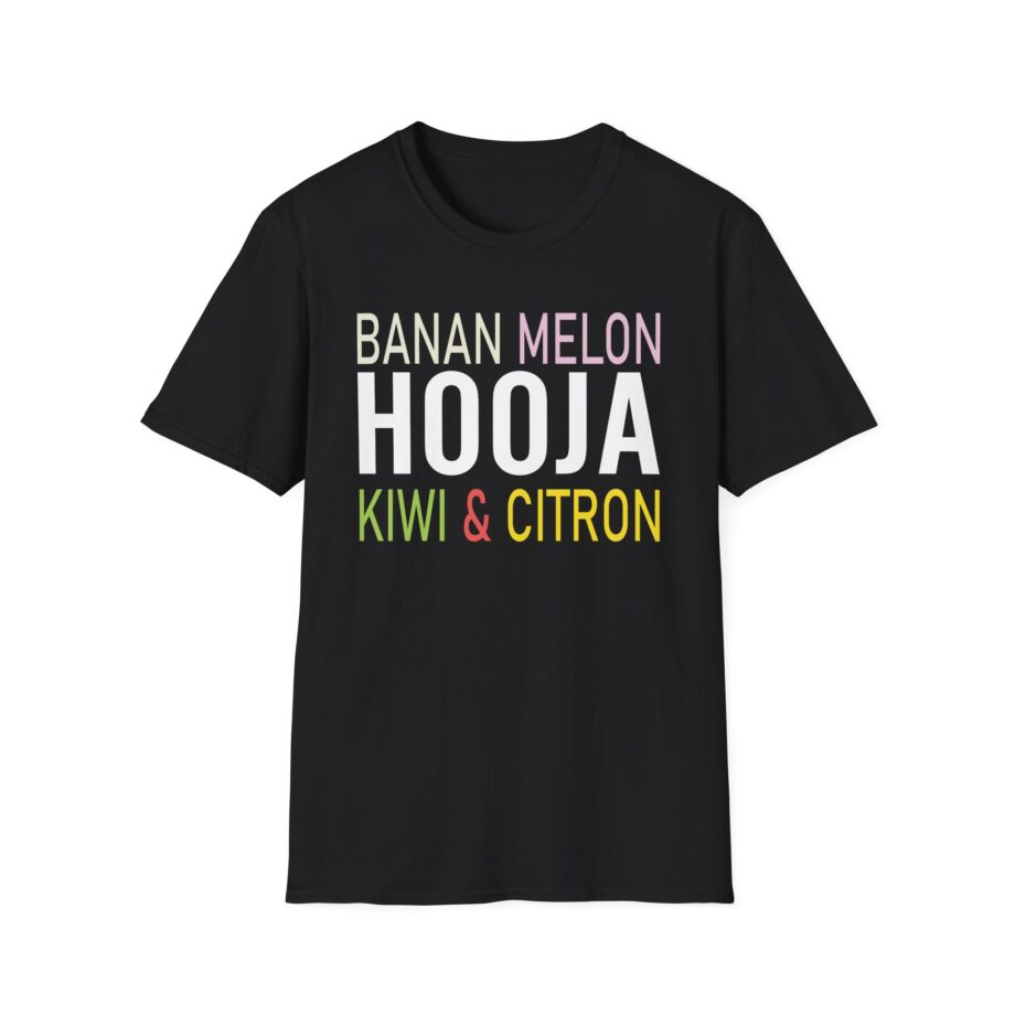 Hooja Banan Melon Kiwi & Citron Unisex Softstyle T-shirt