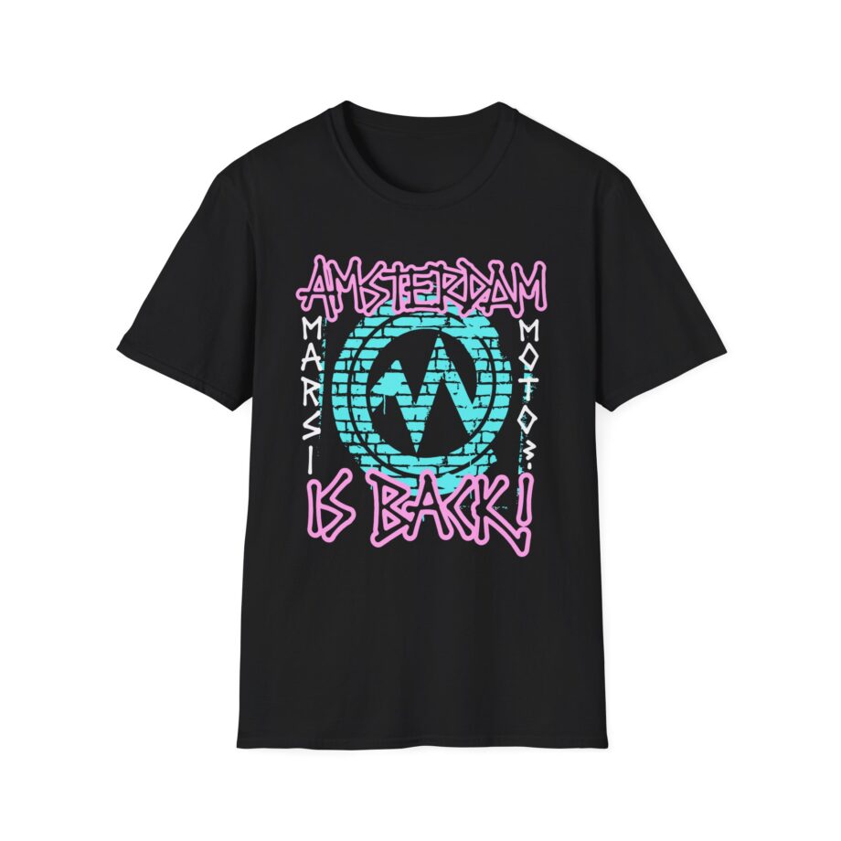 Marsimoto  Amsterdam is Back Unisex Softstyle T-Shirt