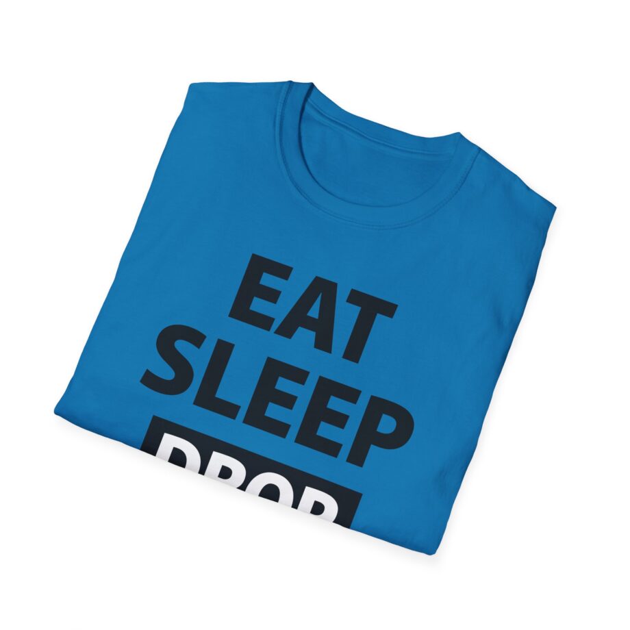 Morgz Eat Sleep Drop Repeat Unisex Softstyle T-Shirt