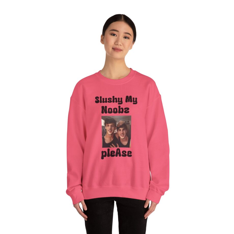 Slushy Noobz Martin and Hamzah Comedy Unisex Heavy Blend Crewneck Sweatshirt