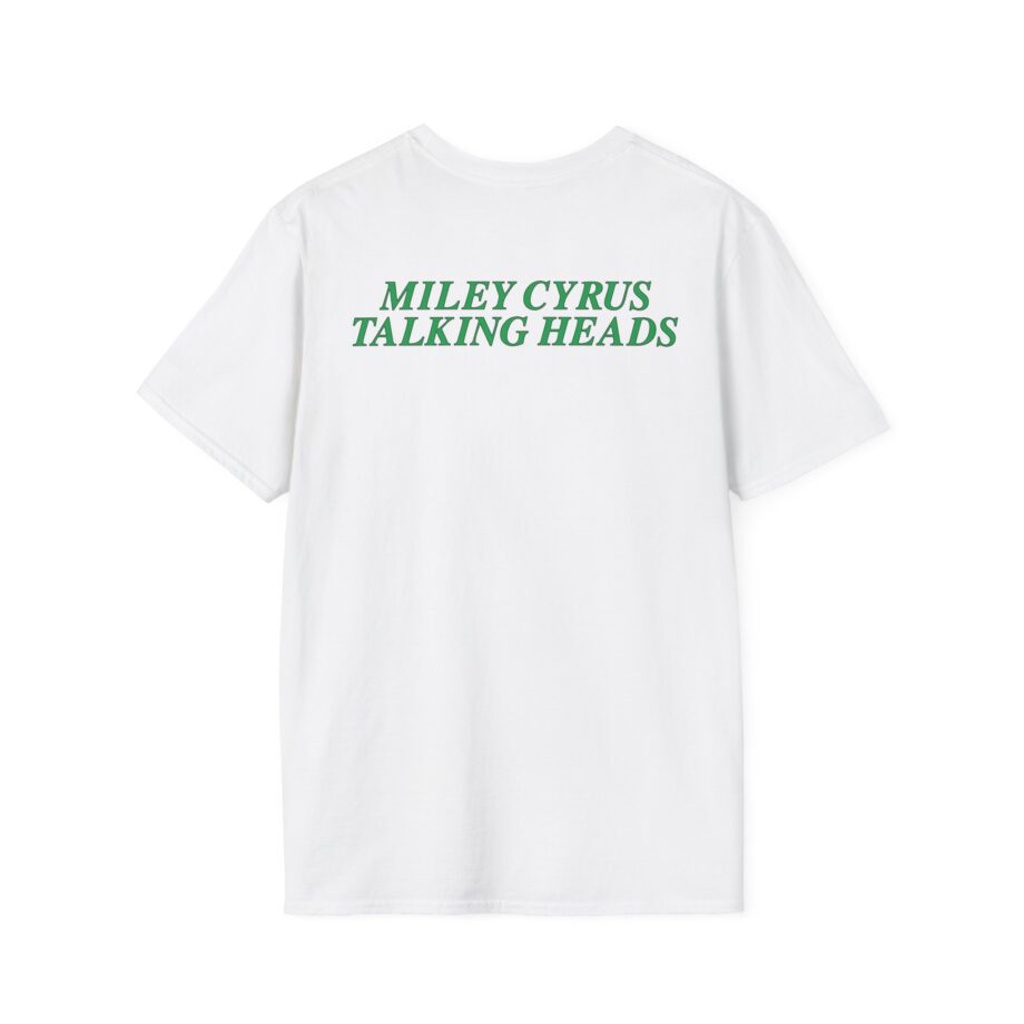 Miley Cyrus Talking Heads X Miley Psycho Killer Unisex Softstyle T-Shirt