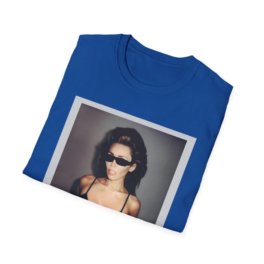 Miley Cyrus Polaroid Photo Unisex Softstyle T-Shirt