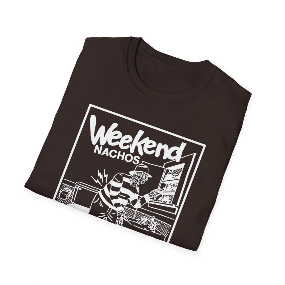 Weekend Nachos I Writhe in Pain Unisex Softstyle Tee