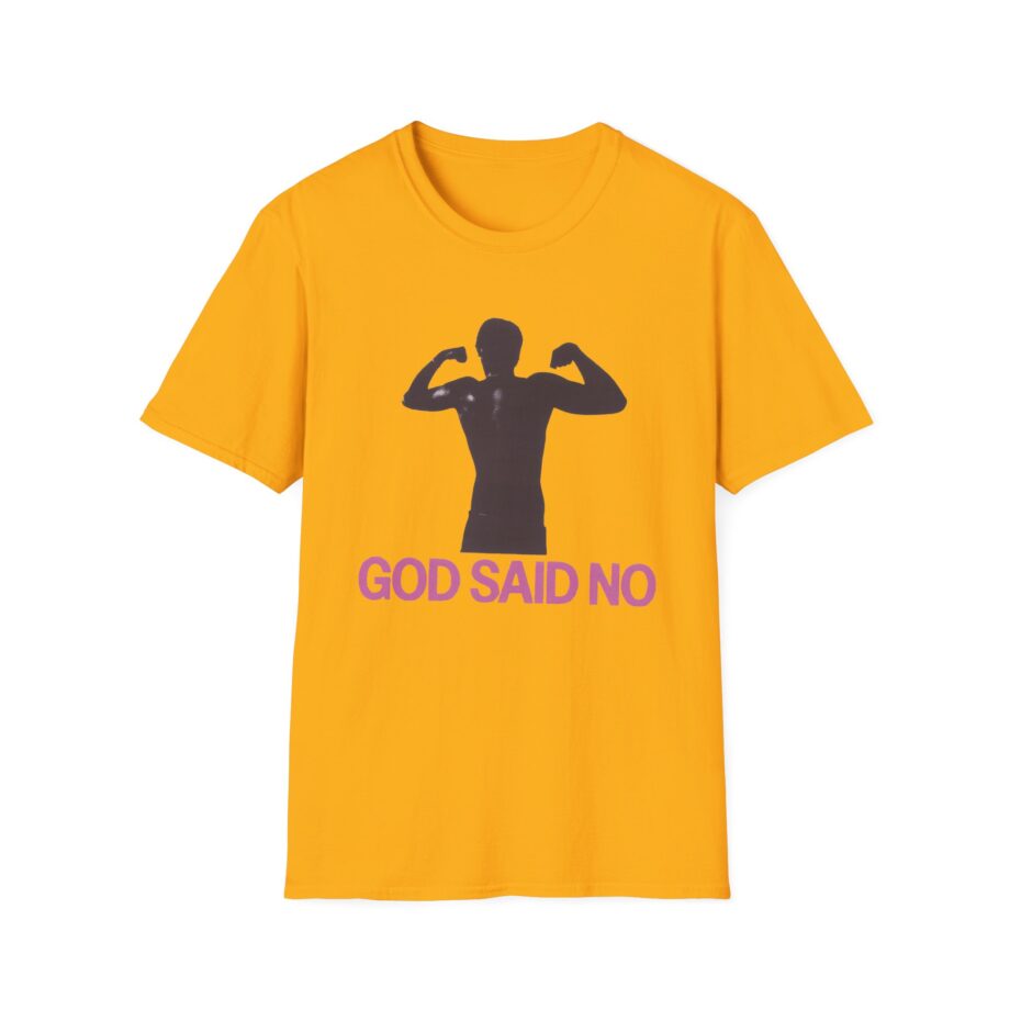 Omar Apollo God Said No Muscle Unisex Softstyle T-shirt