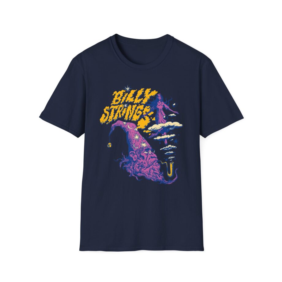 Billy Strings Green Wizard Head Unisex Softstyle T-shirt