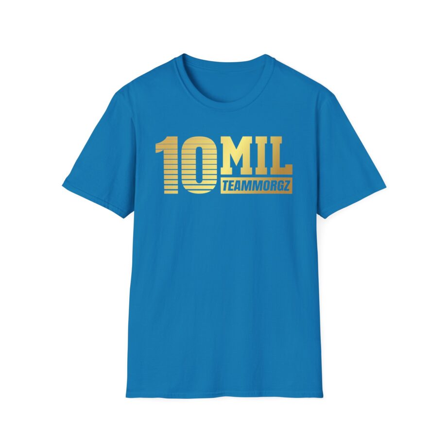 Morgz 10 Million Squad Unisex Softstyle T-Shirt