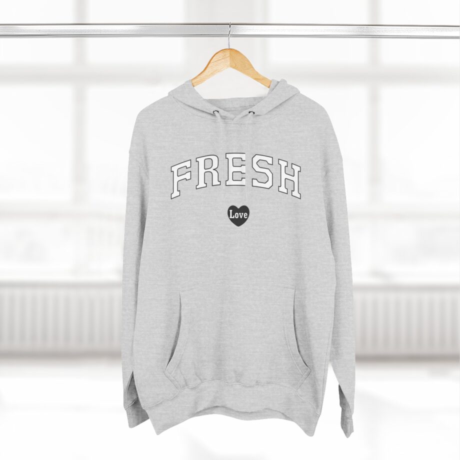 Fresh Love Htf Three-Panel Fleece Hoodie