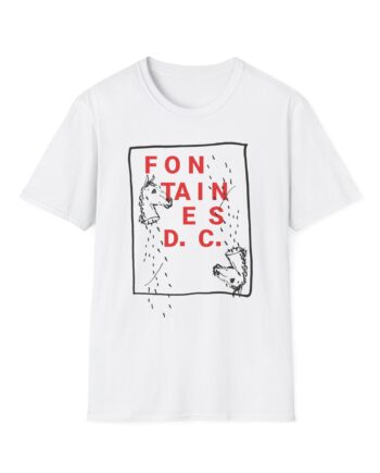 Fontaines Horse Head Unisex Softstyle T-Shirt