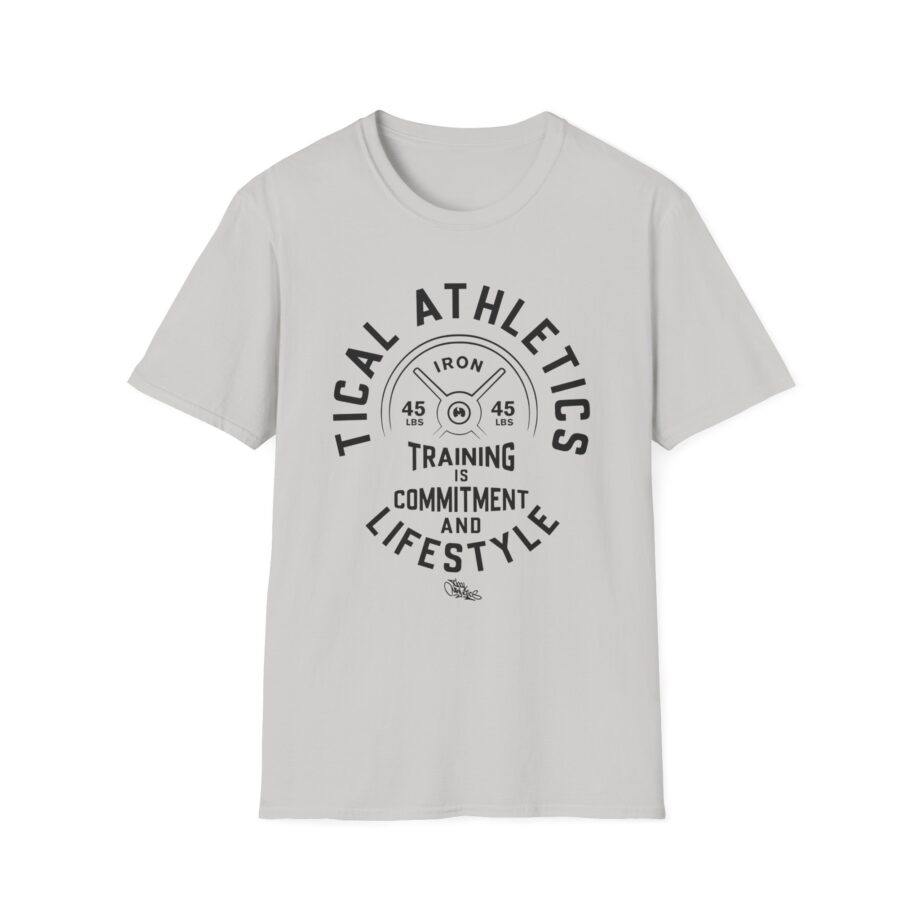 Method Man Training is Commitment and Lifestyle Tical Athletic Unisex Softstyle T-shirt
