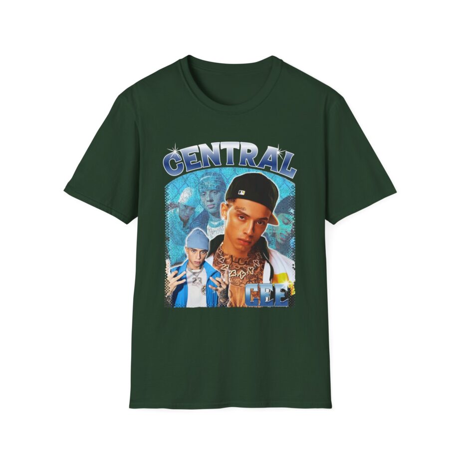 Bootleg Central Cee Rap Music Fan Graphic Unisex Softstyle T-shirt