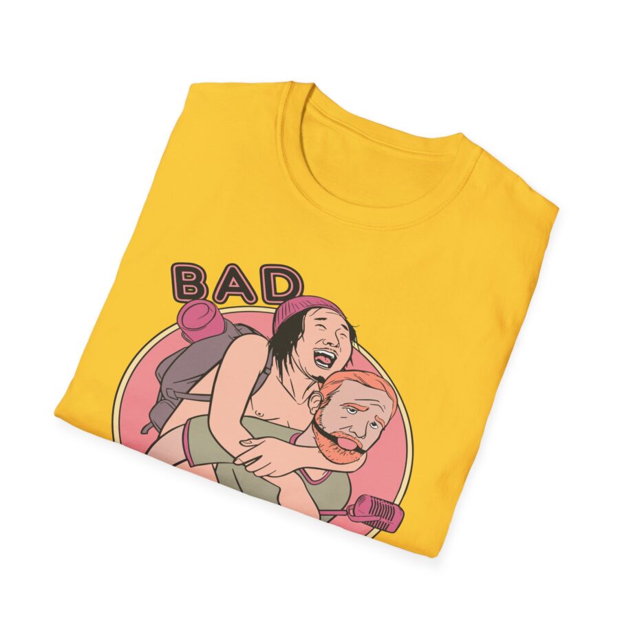 Andrew Santino Piggy Back Bad Friends Podcast Unisex Softstyle T-shirt