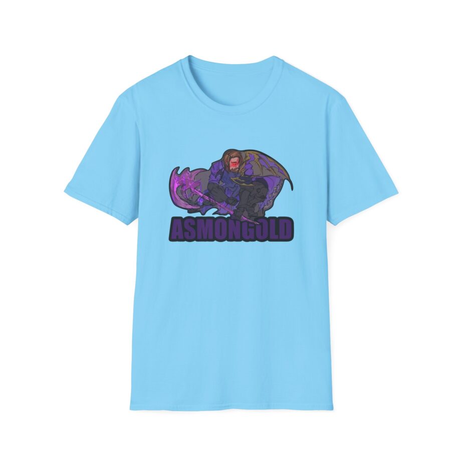 Zackrawrr the Dark Purple Knight Unisex Softstyle T-shirt