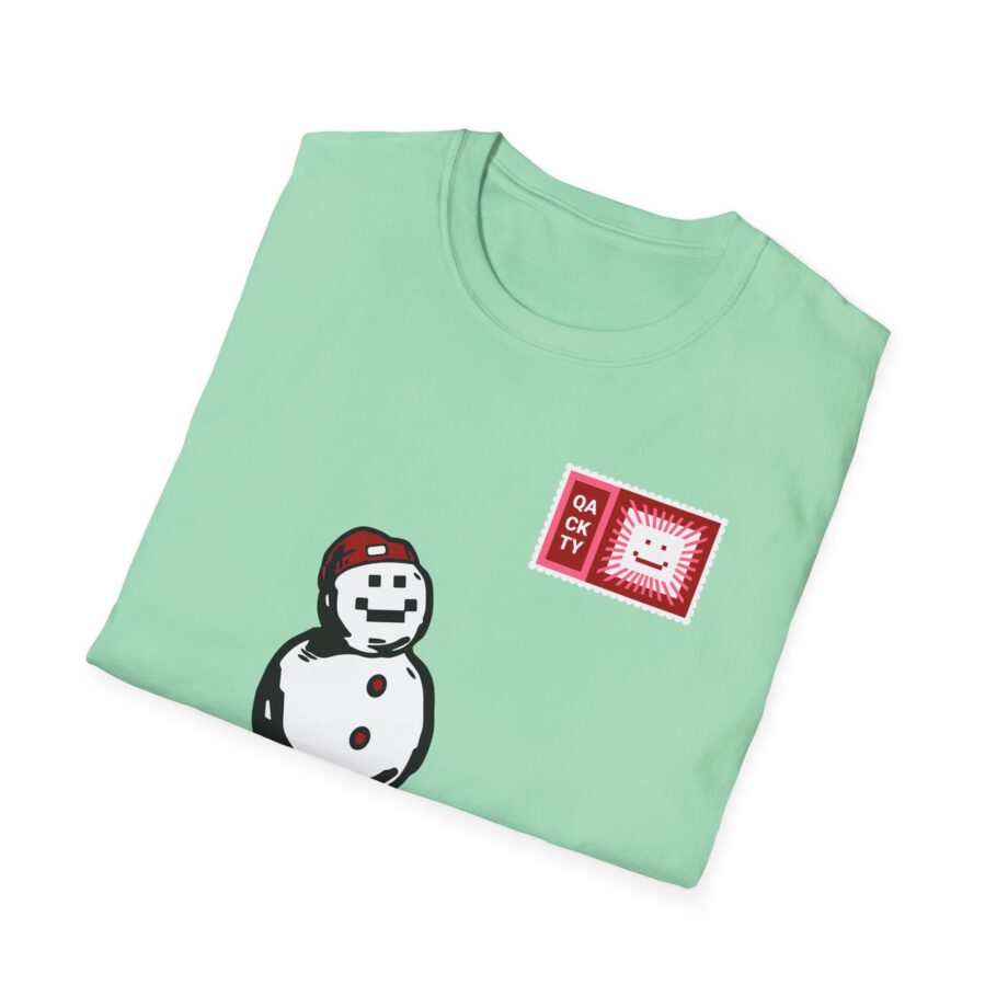 Quackity Snowman Unisex Softstyle T-shirt