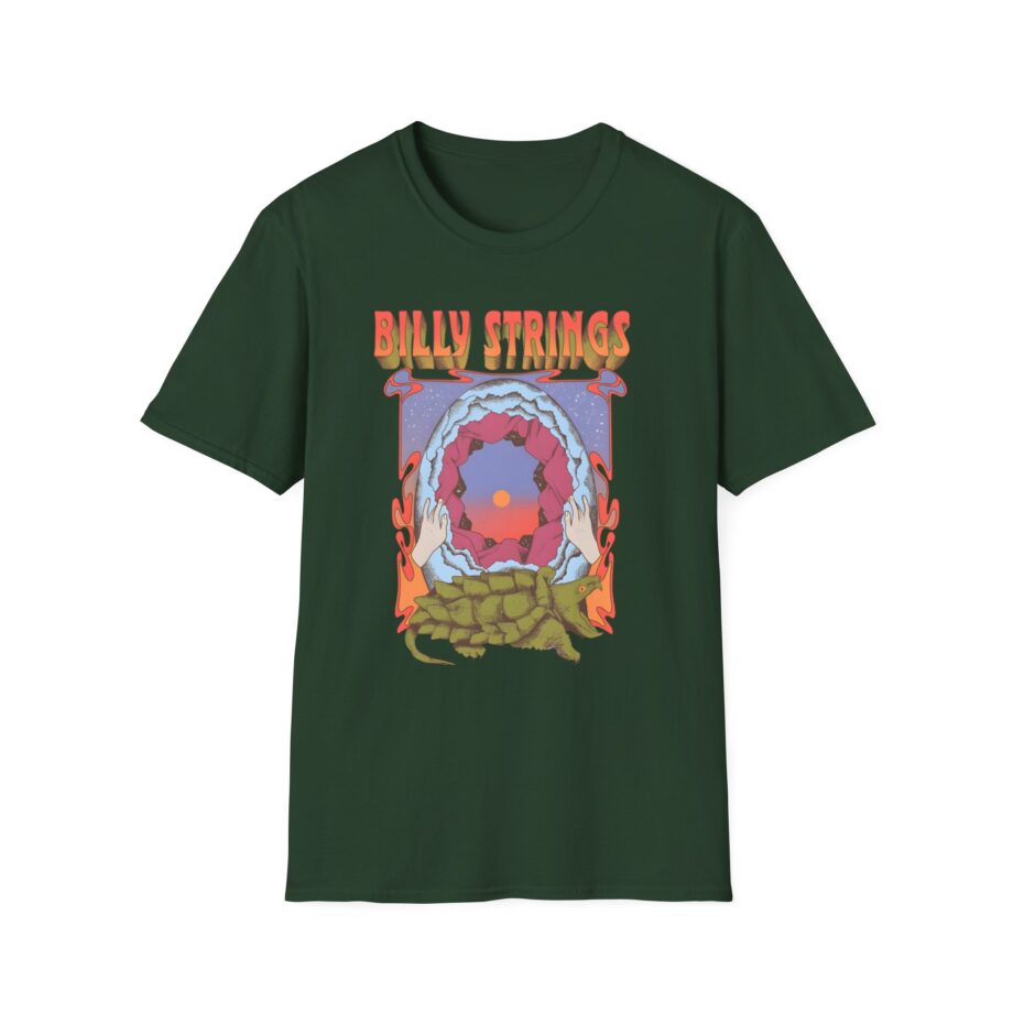 Billy Strings Snapping Turtle  Unisex Softstyle T-shirt
