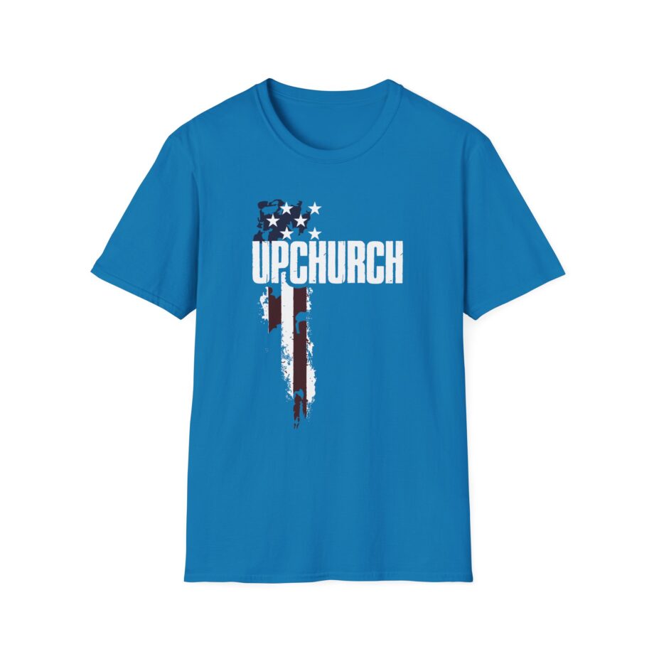 Upchurch Family American Flag Graphic Unisex Softstyle T-Shirt