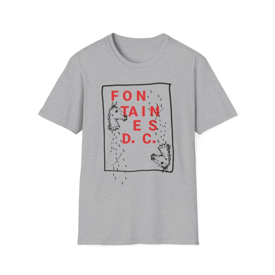 Fontaines Horse Head Unisex Softstyle T-Shirt