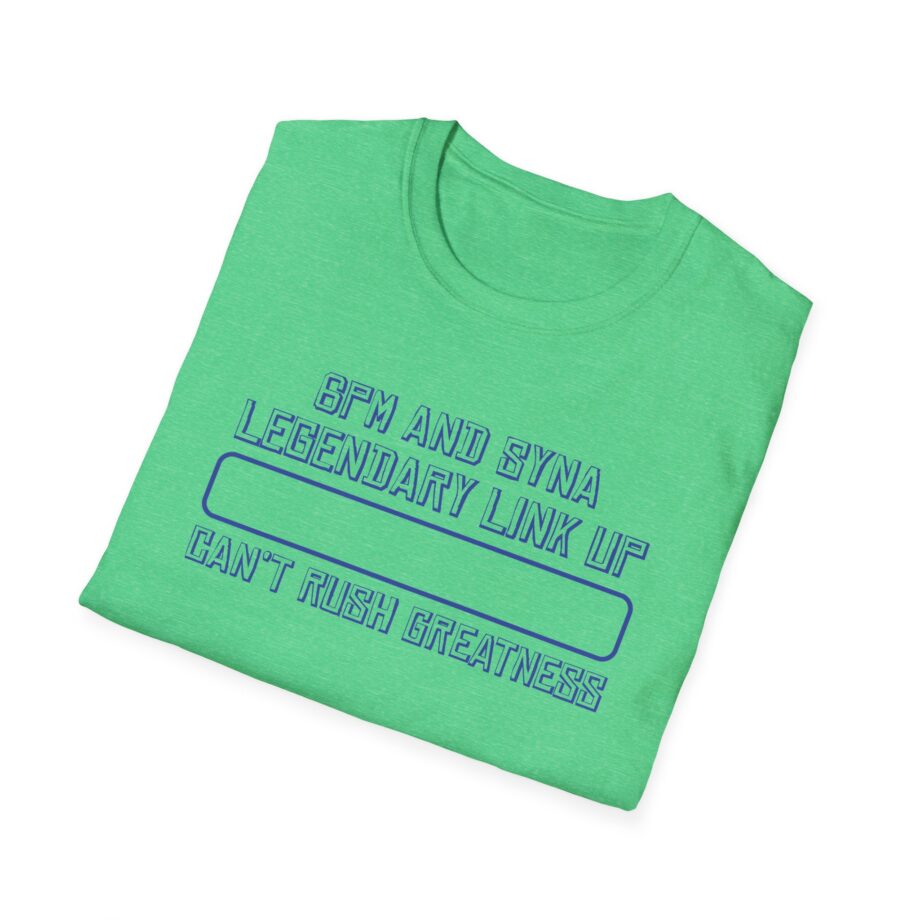 Central Cee 6pm and Syna Legendary Link Up Can't Rush Greatness Unisex Softstyle T-Shirt