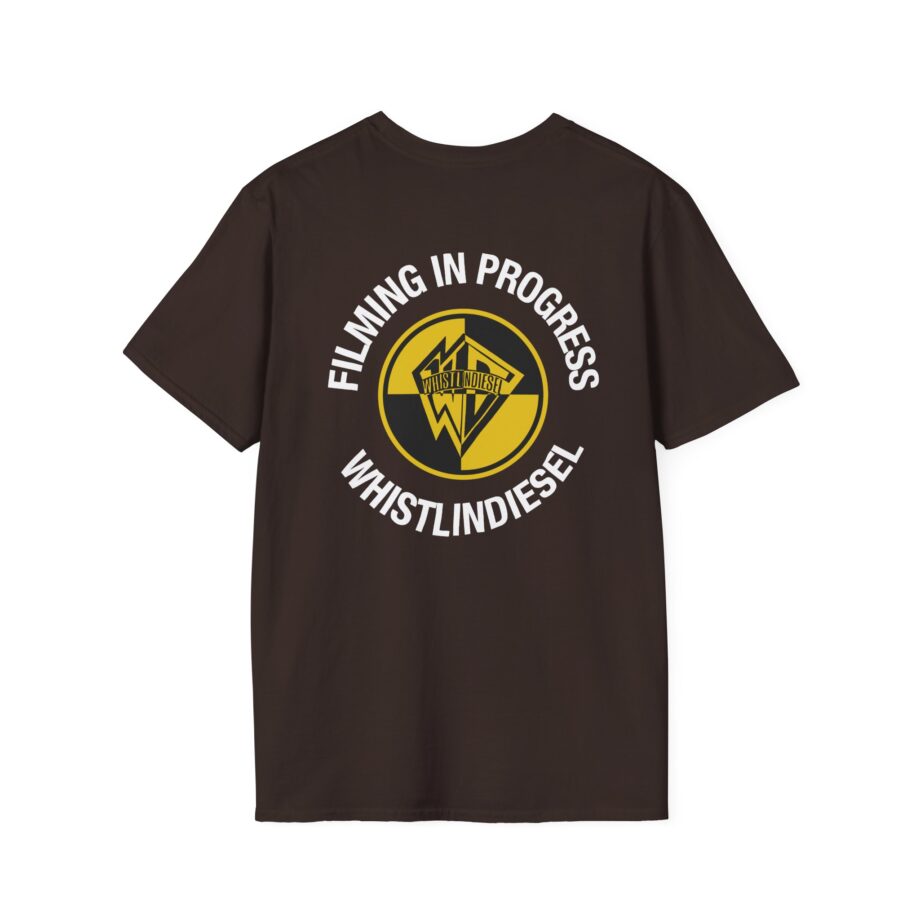 Whistlindiesel Filming in Progress Unisex Softstyle T-shirt