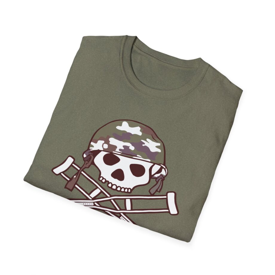 Jackass Camouflage Helmet Unisex Softstyle T-Shirt