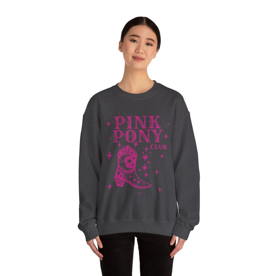 Chappell Roan Pink Pony Club Unisex Heavy Blend Crewneck Sweatshirt