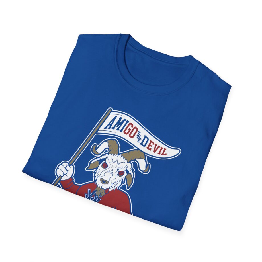 Amigo the Devil Go Evil Mascot Unisex Softstyle T-shirt